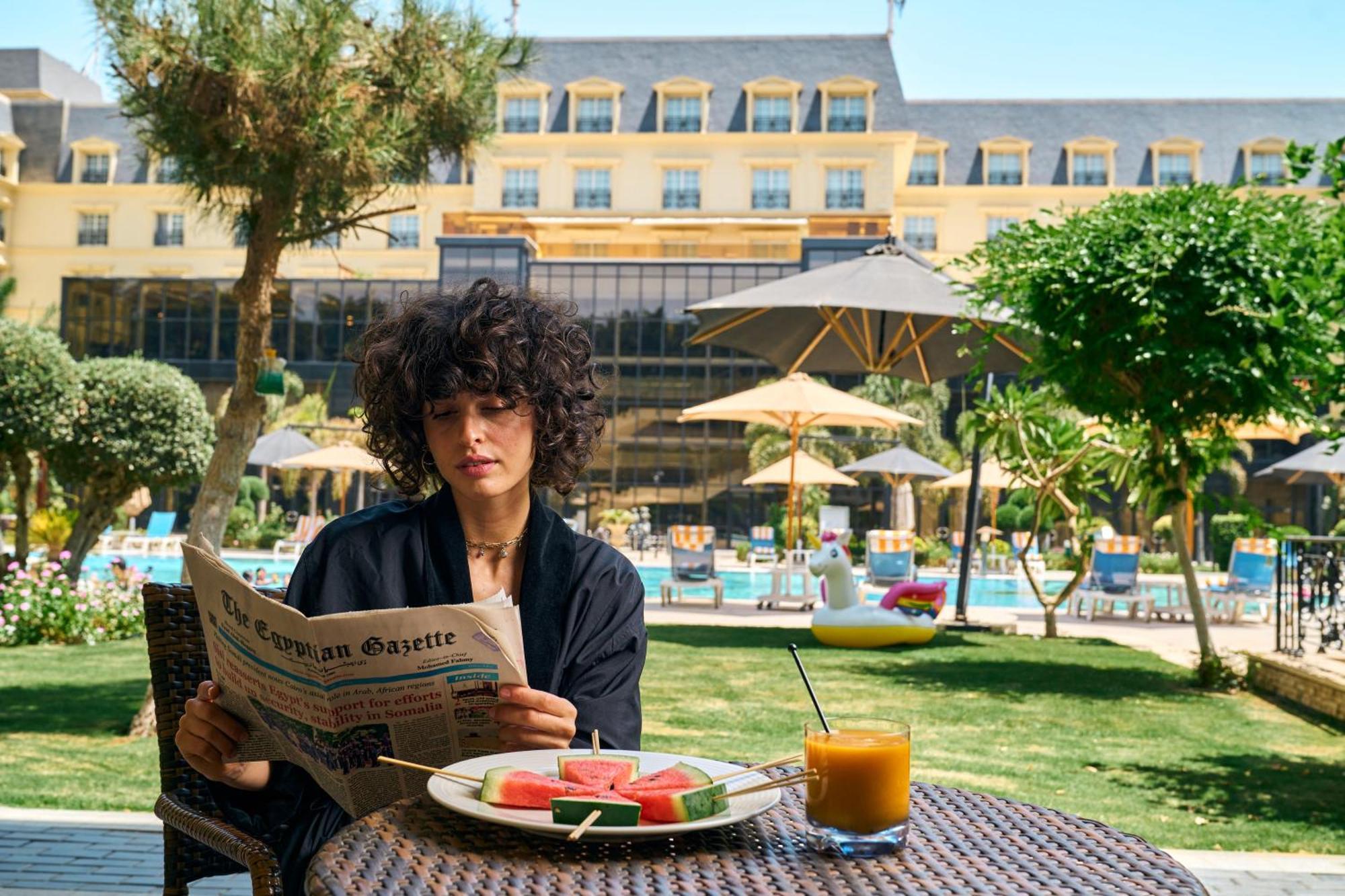 Renaissance Cairo Mirage City Hotel Екстериор снимка The hotel's garden